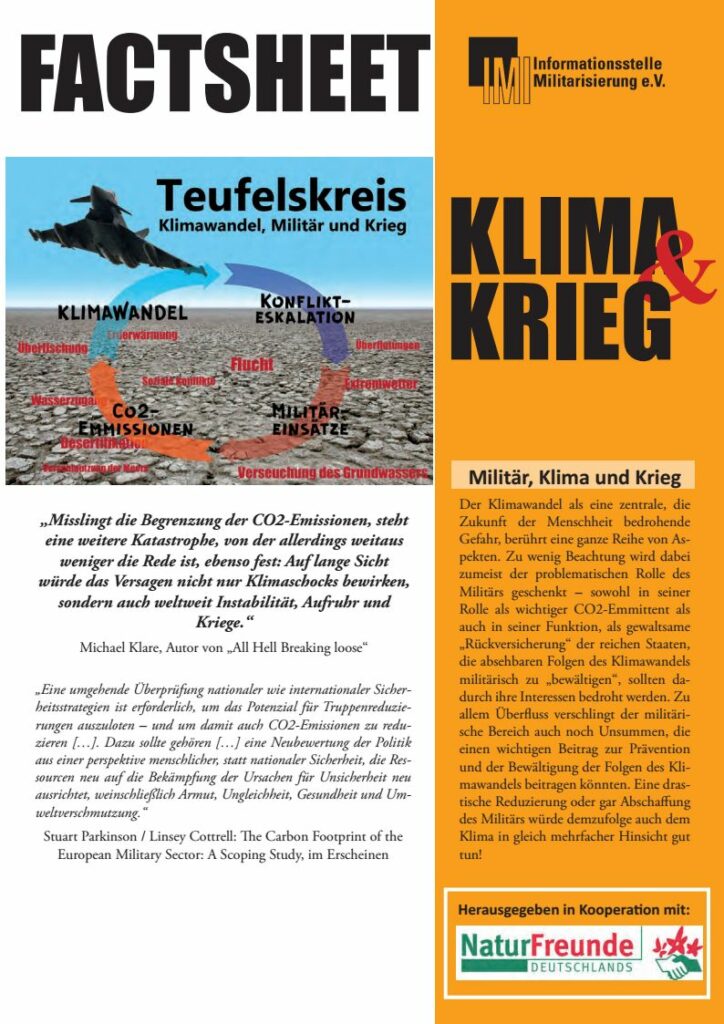 Fact Sheet Klima & Krieg (Update) – Informationsdienst Umwelt und Militär