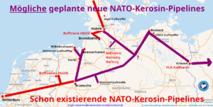 NATO plant Kerosin-Pipeline von West nach Ost Update
